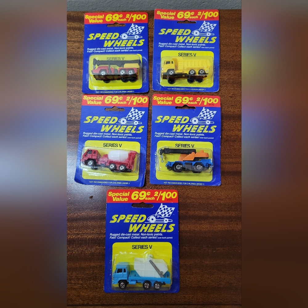 Heavy Equipment Speed Wheels Set 2
